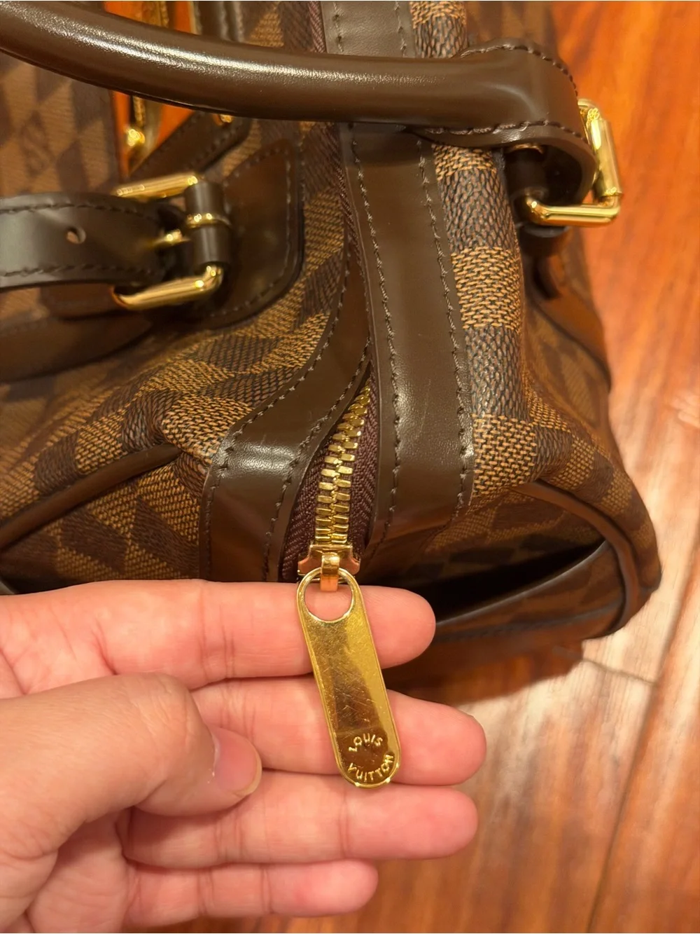 Louis Vuitton Damier Ebene Berkeley Bag